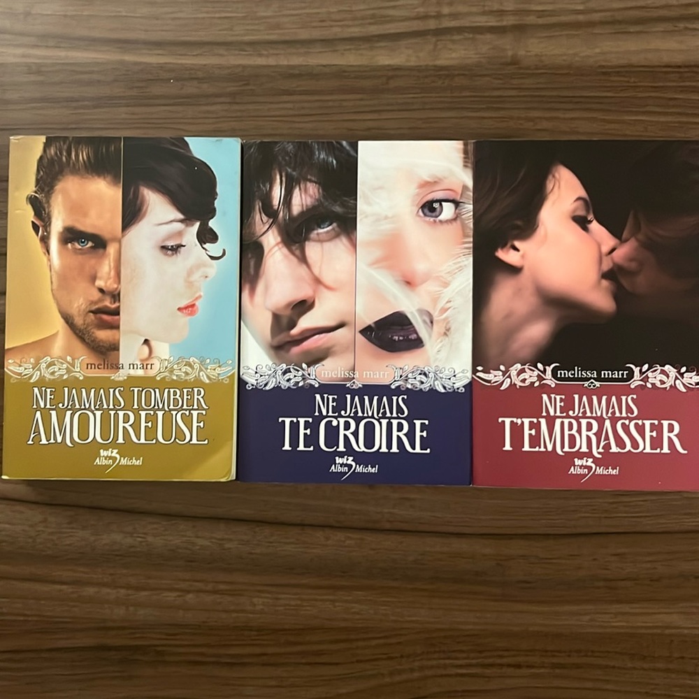 Série Wicked Lovely, tome 1-3 - livres en français - books in french